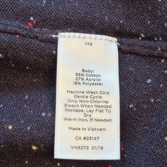 Talbot’s Color Speckled V-Neck Sweater - Picture 8 of 9